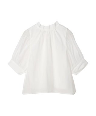 Green Parks ・ＥＬＥＮＣＡＲＥ　ＤＵＥ　バックリボンブラウス Off White