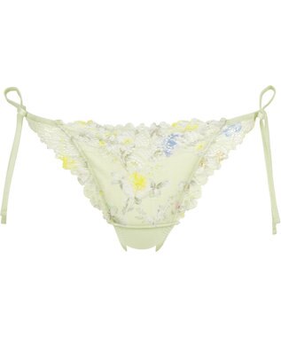 WACOAL Ｔバック ショーツ 【リボンブラ 脇すっきり】 BRB433とペア はきこみ丈あさめ バックのかぶりが広め ソング レディース PRA433 /ワコール