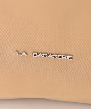 LA BAGAGERIE 多収納ナイロン2WAYショルダー ベージュ