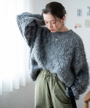 WEGO ブラッシュニットBIGプルオーバー