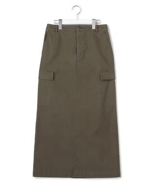 23区 S 【SLOW/一部店舗限定】ミリタリーボトム カーゴスカート カーキ系