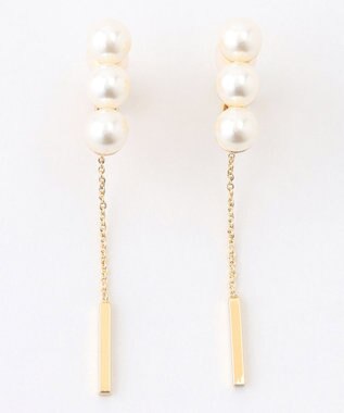 ANY 【WEB限定】パールチェーンイヤリング