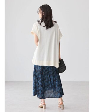 AMERICAN HOLIC 接触冷感Ｖネックニットカーディガン Ivory