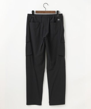 JOSEPH ABBOUD MOUNTAIN 【2wayストレッチ/軽量/ECO撥水】ナイロンリップ2wayストレッチ トレッキングカーゴパンツ ブラック系