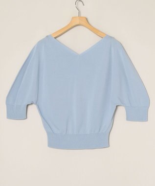 ONWARD Reuse Park 【組曲】ニット春夏 ブルー