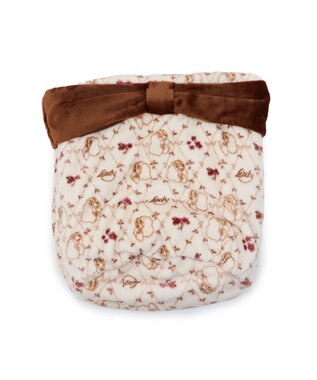 PET PARADISE ディズニー わんわん物語 レディ 遠赤外線  寝袋 筒型 S ベージュ