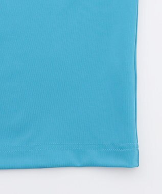 PW CIRCULUS 【吸水速乾 / UV遮蔽率99.5% UVカット / ストレッチ】【MEN】ロングスリーブ ポケットモックT ゴルフ スカイブルー系