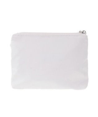 Maison de FLEUR コットンフリルポーチ Pink