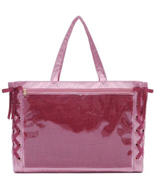 WEGO 【痛バ＆推し活グッズ】レースアップ痛バッグLL レッドその他