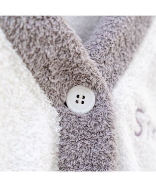 Mother garden しろたん モコモコ ルームウェア 　S　M ホワイト×グレー