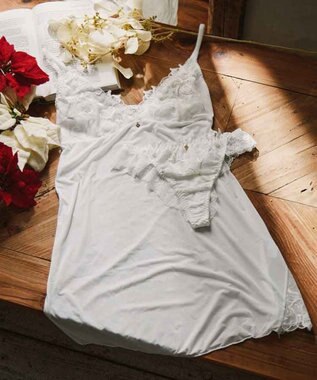 San-ai Resort（三愛水着楽園） エレガントコレクション2311スリップ  【M・Lサイズ】【northerly】 ホワイト