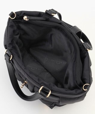 LA BAGAGERIE パデットブロック2WAYミニトート ブラック