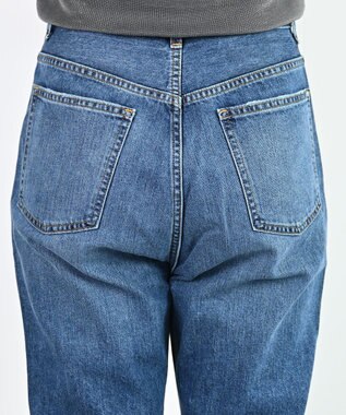 woadblue ＜坪田あさみさんコラボ＞サルエルデニムパンツ MIDBLUE