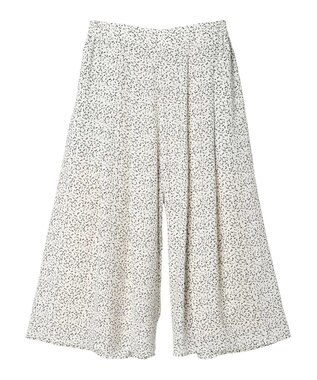 earth music&ecology 選べる丈スカーチョ Flower