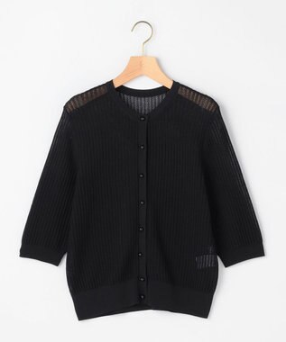 組曲 S 【先行予約・前後着用可】レーシーニット カーディガン