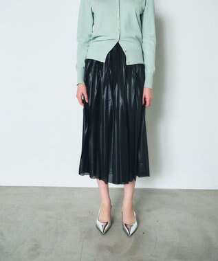 GRACE CONTINENTAL トリコットプリーツスカート