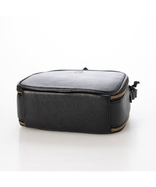 UNBILLION アトランタ ATLANTA / 牛革BOX型ウォレットショルダー ブラック