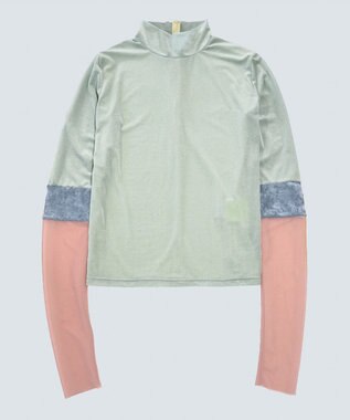 COQ FROST ベロアタートルインナー ライトグリーン