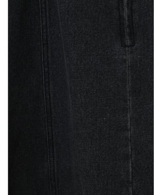 earth music&ecology サイドカットデニムキャミワンピース Black