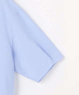 ANY 楽映えスキッパーブラウス ライトブルー