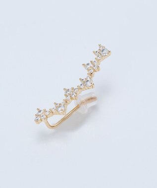 Phoebe 2wayスターダストピアス&イヤリング(片耳) クリア