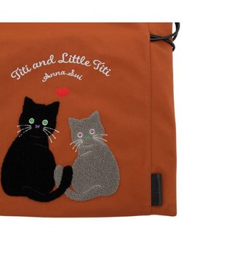 ANNA SUI デイリーTITI トートバッグ ブラウン