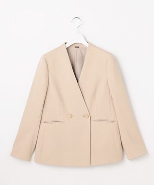 ANY SIS 褒めらレディストレッチ カラーレス ジャケット