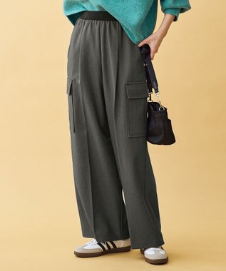 【ウエストゴム】カーゴタックパンツ