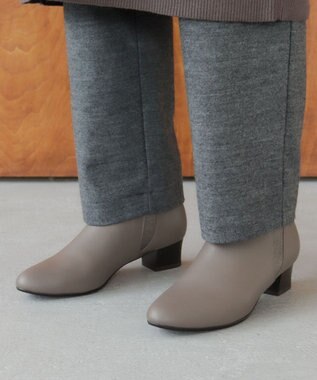 REGAL FOOT COMMUNITY 【ビューフィット】A55Y サイドゴアブーツ ダークベージュ