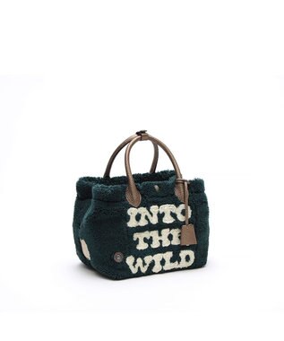 A.D.M.J. 【もこもこ】オスカー/コード刺しゅうキューブトート21cm(Dカン＋) MINELAL WOODS