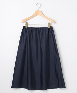 組曲 S リバーシブルチュール スカート グレイッシュネイビー×イエロー