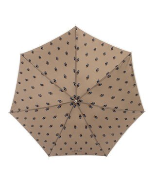 MOONBAT POLO RALPH LAUREN 折りたたみ傘 FLAG BEAR ツイル ベージュ