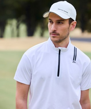 ZERO HALLIBURTON 【快適フィット】メタリックロゴキャップ 85063 ホワイト