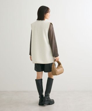 Green Parks ＢＰ　パイピングライトボアベスト Off White