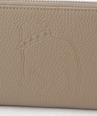 J.PRESS MEN 【MORPHO×J.PRESS】バックブル ハニーセル長財布(Ｌ字ラウンドファスナー) キャメル系