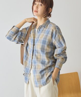 AMERICAN HOLIC 【イージーケア】　チェックバックタックシャツ