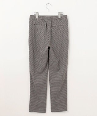 J.PRESS LADIES S 【洗える】30/2 TR ドビー ガンクラブ テーパード パンツ ライトグレー系3