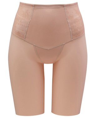 WACOAL ガードル 【肌リフト】 下半身のたるみをリフトアップ スリムなシルエット ロング丈 一枚ばき可能 レディース GRC424 /ワコール ベージュ