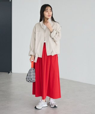 CRAFT STANDARD BOUTIQUE ジップアップミリタリージャケット Ecru