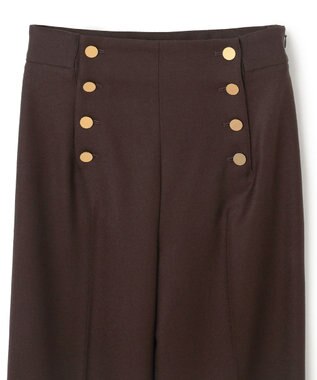 BEIGE， 【S-size】BAYARD / ワイドパンツ Brown