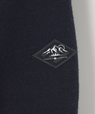 JOSEPH ABBOUD MOUNTAIN 【UNISEX】高機能 アウトドアニットパーカー ネイビー系