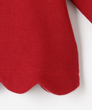 ANY KIDS 【Strawberry Collection】スナップボタン カーディガン レッド