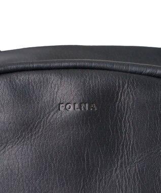 FOLNA RD ソフトレザーボストンバッグ S-SIZE ブラック