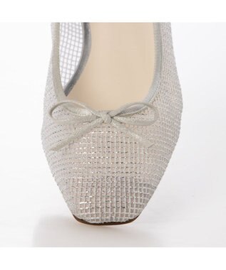 Riz raffinee <Riz raffinee>メッシュバレエシューズ シルバー