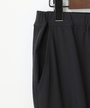 JOSEPH ABBOUD MOUNTAIN 【2wayストレッチ/軽量/ECO撥水】ナイロンリップ2wayストレッチ トレッキングカーゴパンツ ブラック系