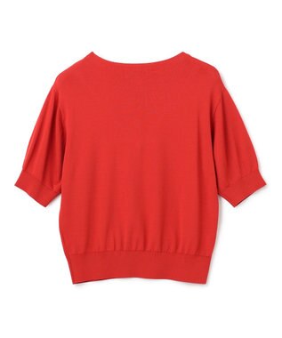 UNFILO スゴ機能 パフスリーブニット オレンジ