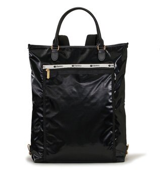 LeSportsac EVERYDAY TH CITY BKPK/アップタウンブラックシャイン/ブラック2 アップタウンブラックシャイン/ブラック2