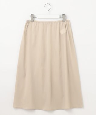 自由区 【カタログ掲載・接触冷感・UVカット・洗える】リネンミックスツィル ワンピース サンド