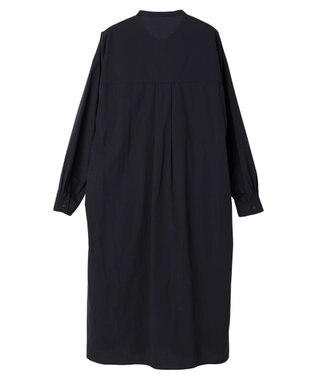 AMERICAN HOLIC バンドカラーシャツワンピース Navy