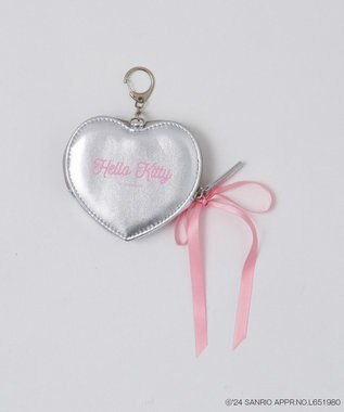 WEGO 【サンリオ】HELLOKITTYコラボハートポーチチャーム シルバー